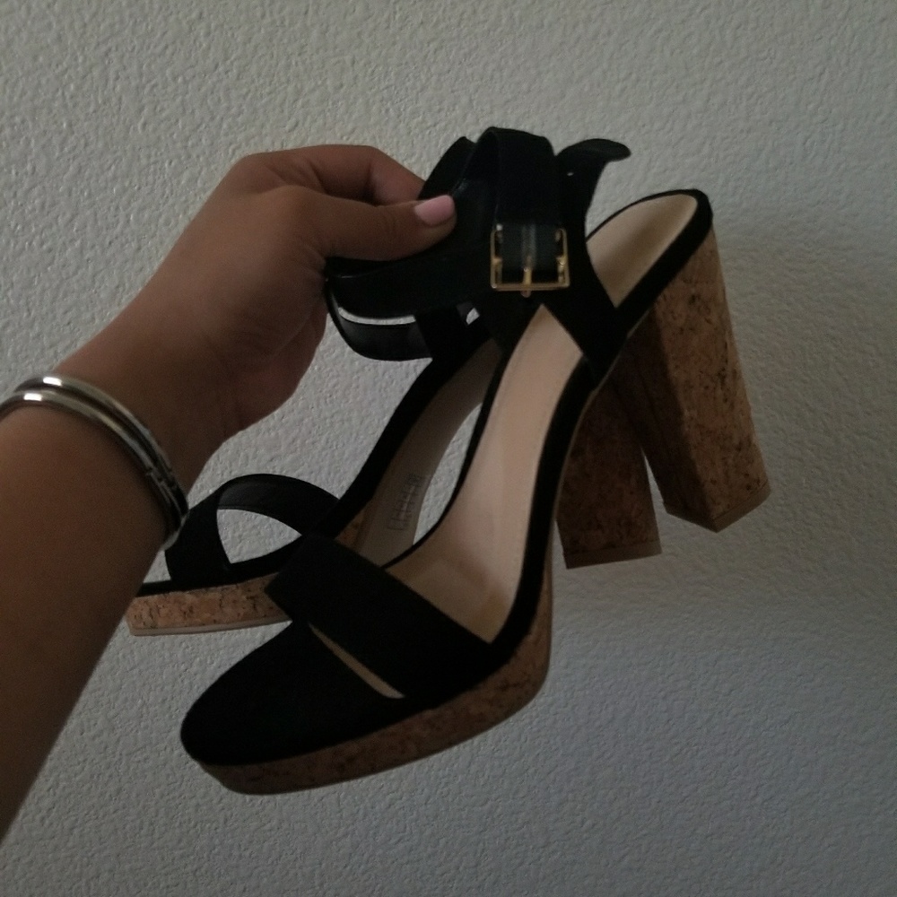 Black Suede Heels